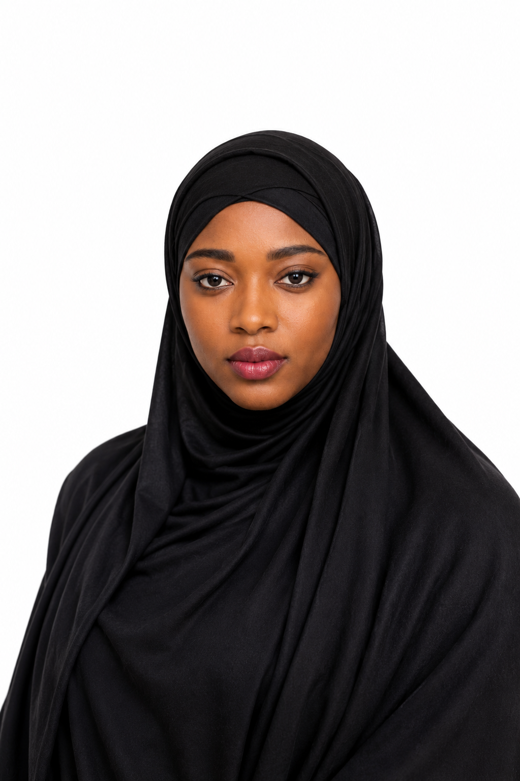 Two ways effortless ready to wear hijab by Hamdeeh Cover